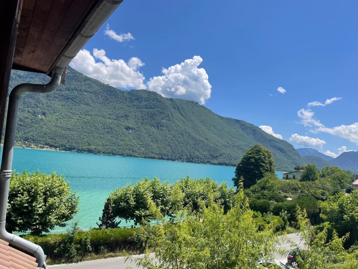 Rare 2 Bedroom With Private Beach On Lake Annecy 두사르 외부 사진